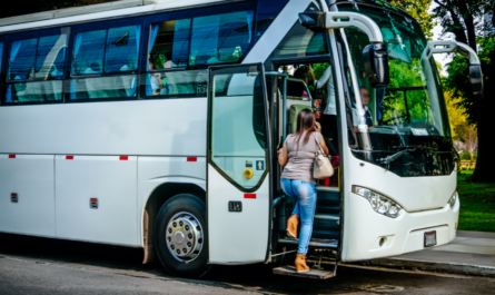 Bus avec passagers