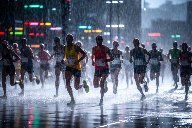 Astuces et conseils pour réussir un marathon sous la pluie