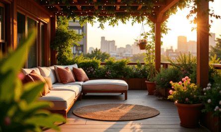 Transformer une terrasse simple en véritable espace de détente