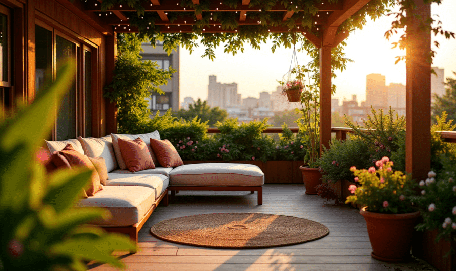Transformer une terrasse simple en véritable espace de détente
