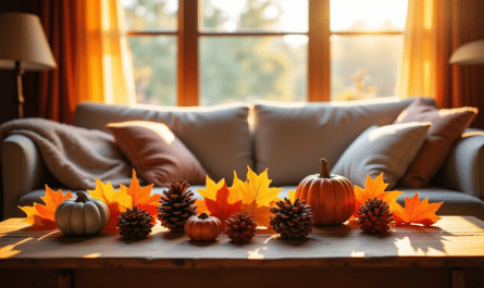 Concevoir des décorations saisonnières artisanales avec un petit budget