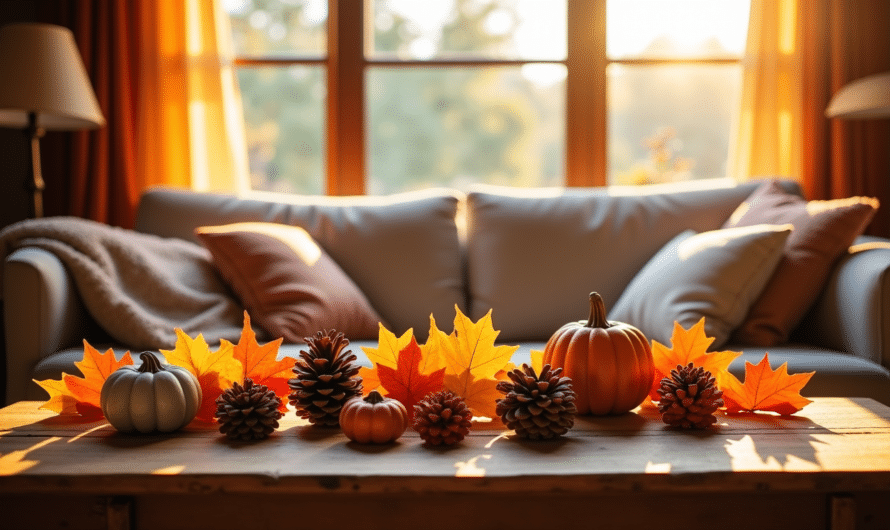 Concevoir des décorations saisonnières artisanales avec un petit budget