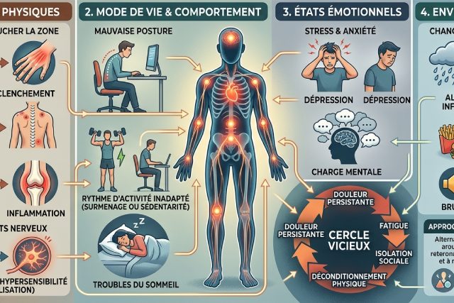 Douleur chronique : reconnaître les déclencheurs et les prévenir
